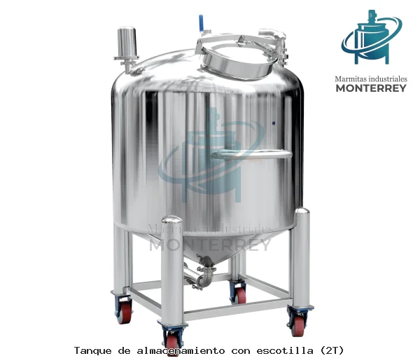 Tanque de almacenamiento con escotilla (2T)